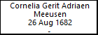 Cornelia Gerit Adriaen Meeusen