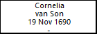 Cornelia van Son