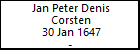 Jan Peter Denis Corsten
