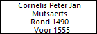 Cornelis Peter Jan Mutsaerts