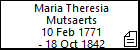 Maria Theresia Mutsaerts