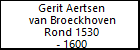 Gerit Aertsen van Broeckhoven