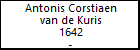 Antonis Corstiaen van de Kuris