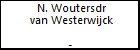 N. Woutersdr van Westerwijck
