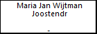 Maria Jan Wijtman Joostendr