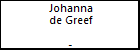 Johanna de Greef
