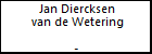 Jan Diercksen van de Wetering