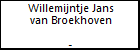 Willemijntje Jans van Broekhoven