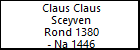 Claus Claus Sceyven