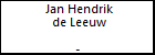 Jan Hendrik de Leeuw