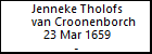 Jenneke Tholofs van Croonenborch