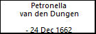 Petronella van den Dungen