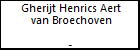 Gherijt Henrics Aert van Broechoven
