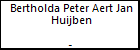 Bertholda Peter Aert Jan Huijben