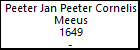 Peeter Jan Peeter Cornelis Meeus