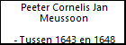 Peeter Cornelis Jan Meussoon
