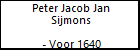 Peter Jacob Jan Sijmons