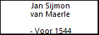 Jan Sijmon van Maerle
