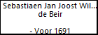 Sebastiaen Jan Joost Willems de Beir