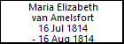 Maria Elizabeth van Amelsfort
