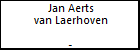 Jan Aerts van Laerhoven