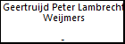 Geertruijd Peter Lambrecht Weijmers