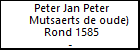 Peter Jan Peter Mutsaerts de oude)