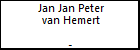 Jan Jan Peter van Hemert