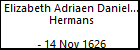 Elizabeth Adriaen Daniel Peter Hermans