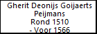 Gherit Deonijs Goijaerts Peijmans