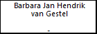 Barbara Jan Hendrik van Gestel
