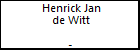 Henrick Jan de Witt