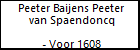 Peeter Baijens Peeter van Spaendoncq