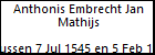Anthonis Embrecht Jan Mathijs