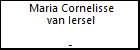 Maria Cornelisse van Iersel