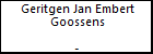 Geritgen Jan Embert Goossens