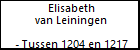 Elisabeth van Leiningen
