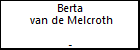 Berta  van de Melcroth