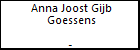 Anna Joost Gijb Goessens