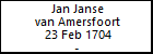 Jan Janse van Amersfoort