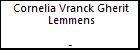 Cornelia Vranck Gherit Lemmens