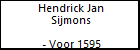 Hendrick Jan Sijmons