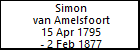 Simon van Amelsfoort
