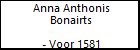 Anna Anthonis Bonairts