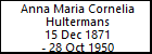 Anna Maria Cornelia Hultermans