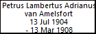 Petrus Lambertus Adrianus van Amelsfort