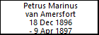 Petrus Marinus van Amersfort