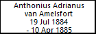 Anthonius Adrianus van Amelsfort