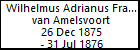 Wilhelmus Adrianus Franciscus van Amelsvoort