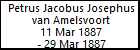 Petrus Jacobus Josephus van Amelsvoort